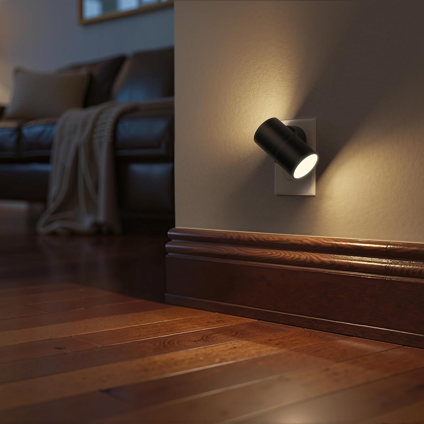 Briignite Motion Sensor Night Light,2 Pack Motion Activated Plug in Night Lights, 0-100LM Dimmable Soft White 3000K, Motion Sensor Light Indoor for Bathroom Hallway Bedroom Stairway Kid Elderly Pet