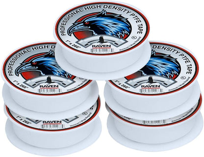 SUPPLYGIANT S1646 PTFE Thread Seal Tape for Plumbers, White 1 Inch x 260 Inch
