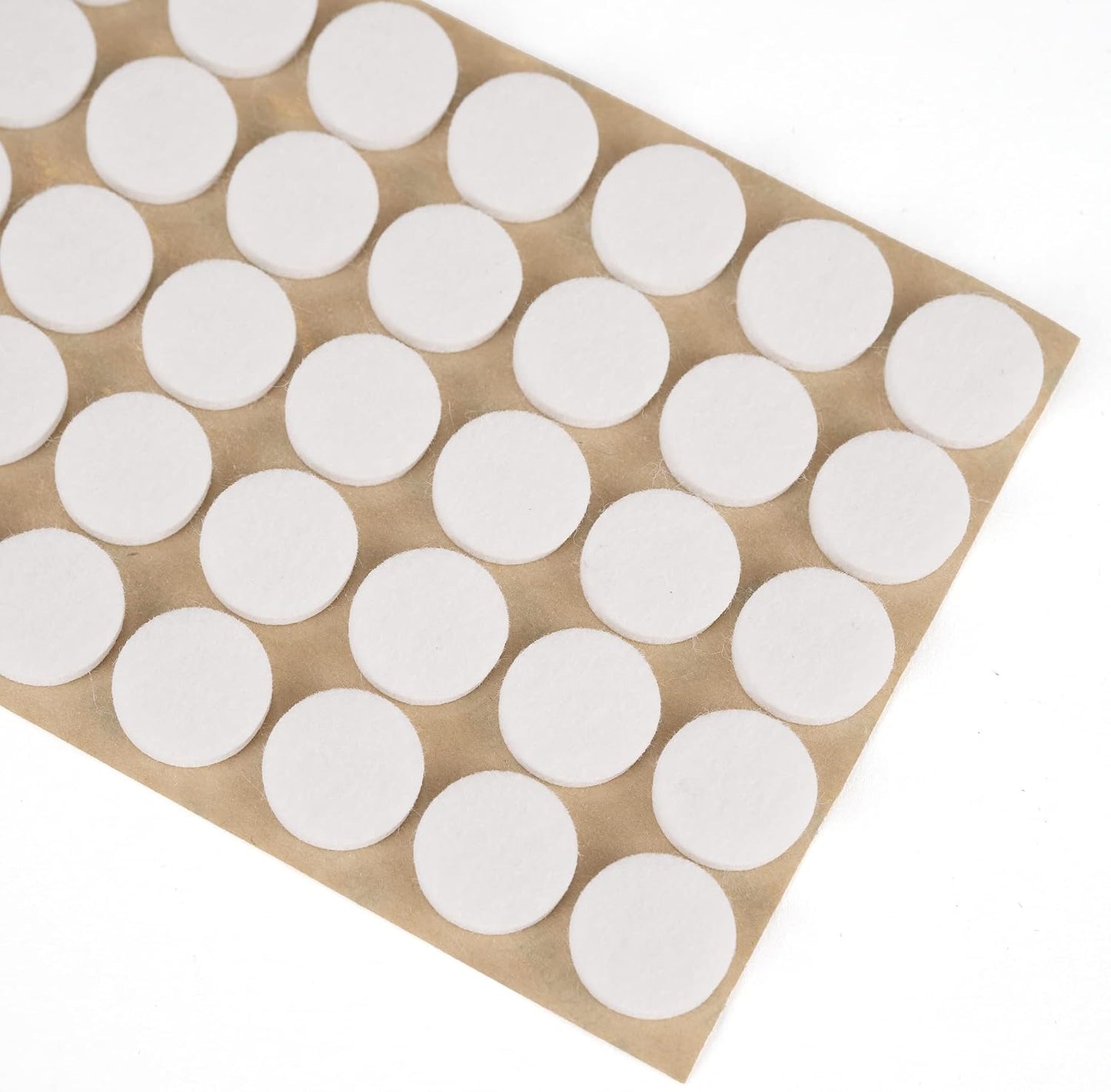 Furniture Felt Pads 3/4" (19mm) Diameter Round 3M Self Adhesive Protects Furniture and Floors Against Bumps and Scratches 140 Pack - Black