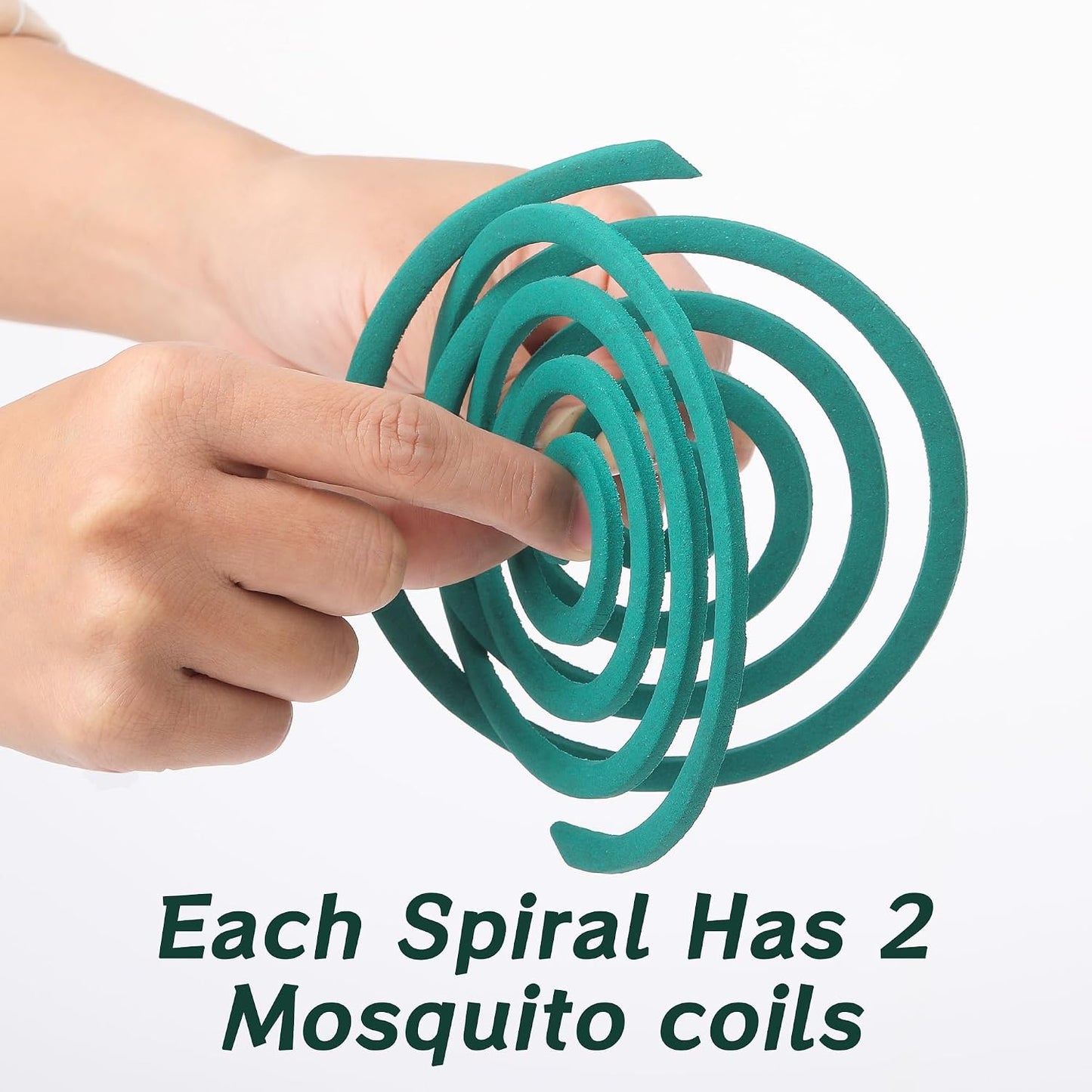 30Pack Mosquito Repellent Coils - Mosquito Repellent Outdoor Patio with 5-7 Hour Protection Covers 12ft, Mosquito Bits Safe & Effective for Yard, Patio, Camping, Garden, Deck & BBQ Areas