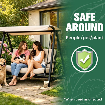 Mosquito Repellent Outdoor Patio, Backyard Mosquito Repellents, Mosquito Deterrent Indoor for Home, Mosquito Repellent for Door, Keep Mosquito Away from Garage, Last up to 2 Months-8 Pouches