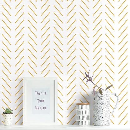 Erfoni Black and White Peel and Stick Wallpaper Modern Herringbone Contact Paper Bathroom 17.7inch x 118.1inch Geometric Removable Wallpaper Peel and Stick Self Adhesive Contact Paper for Accent Wall