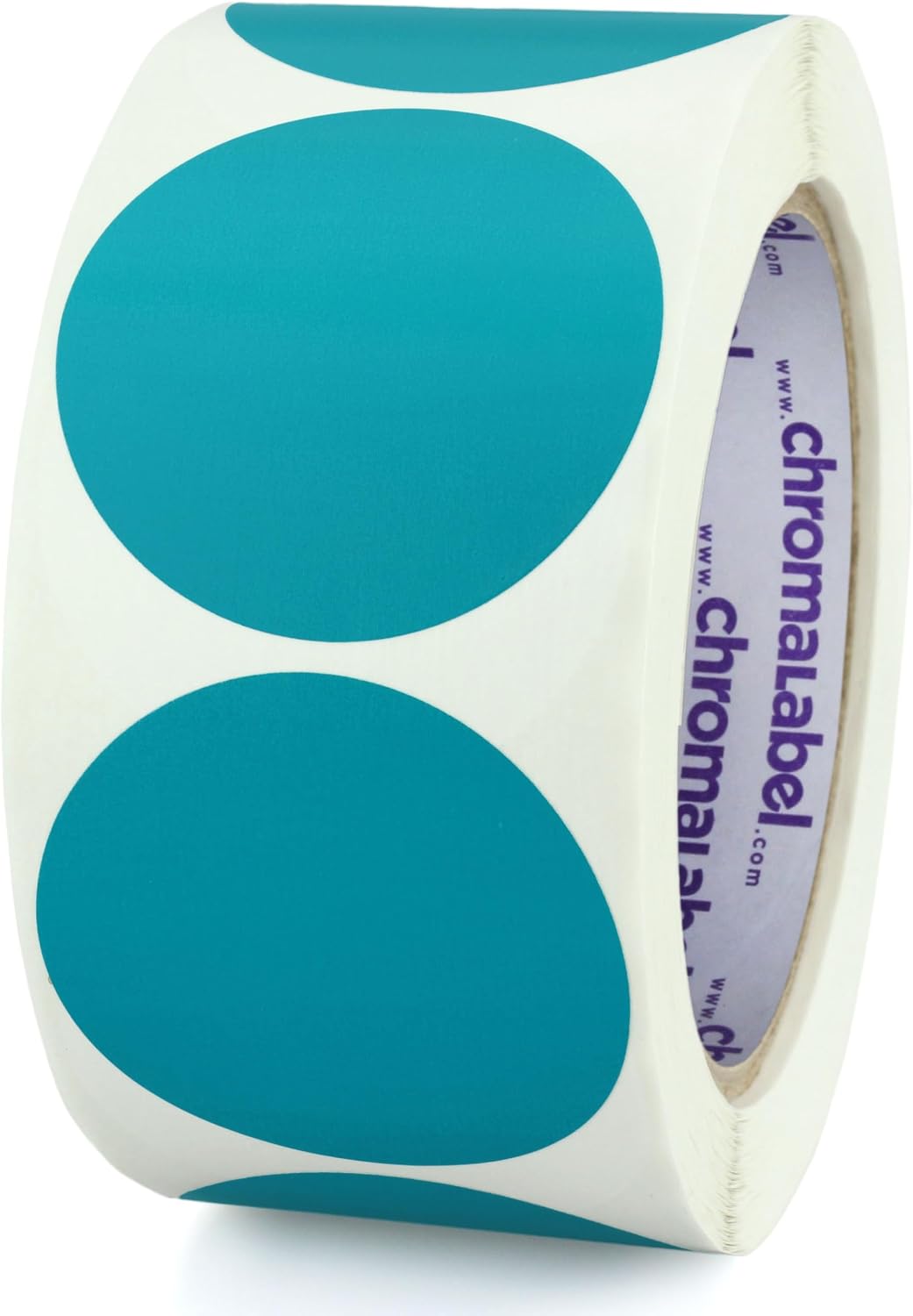 ChromaLabel 2 inch Color-Code Dot Labels | 500/Roll (Yellow)