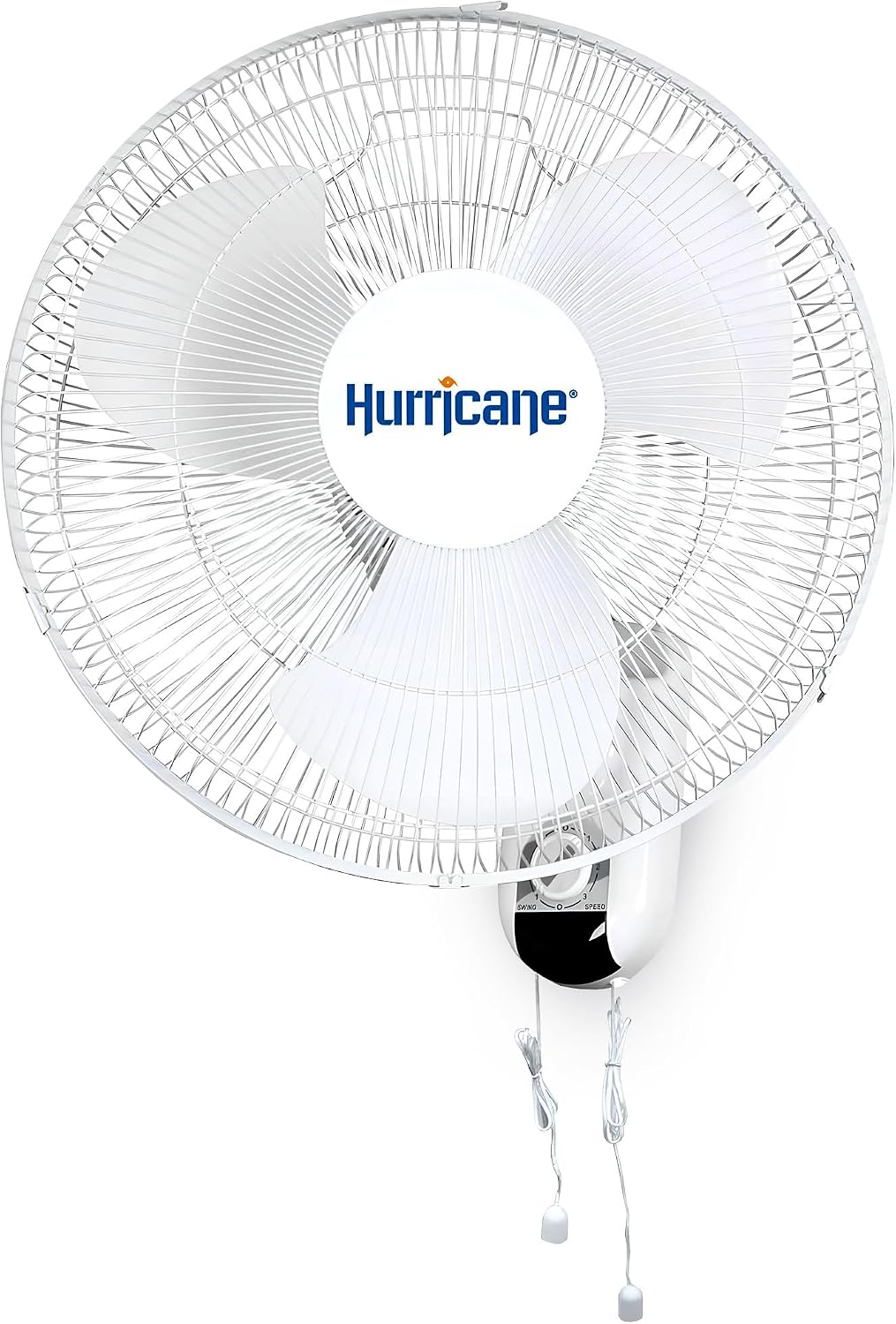 Hurricane Classic 6 Inch Clip Fan, 2 Speed Portable Desk Table Fan with Tilt, White
