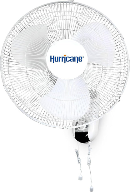 Hurricane Classic 6 Inch Clip Fan, 2 Speed Portable Desk Table Fan with Tilt, White