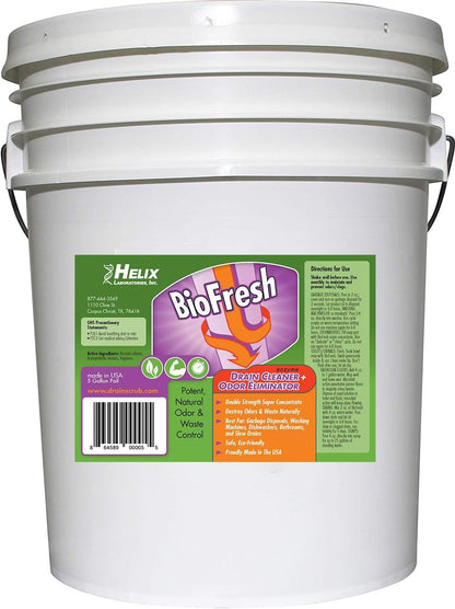 Enzyme Drain Cleaner & Deodorizer for Sink Drain, Showers, Septic Systems, Bathroom & Kitchen - Smell Remover for Fruit Fly Garbage Disposals, Dishwasher & Washing Machines - (32oz)