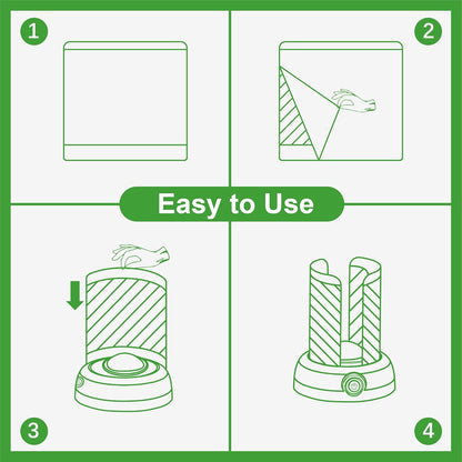 LFSYS Fruit Fly Traps for Indoors Gnat Trap Lamp, Double Side Sticky Paper 360° Attraction for Fruit Fly, Gnats 9 Refills + 1 Starter Kit (Dutch White)