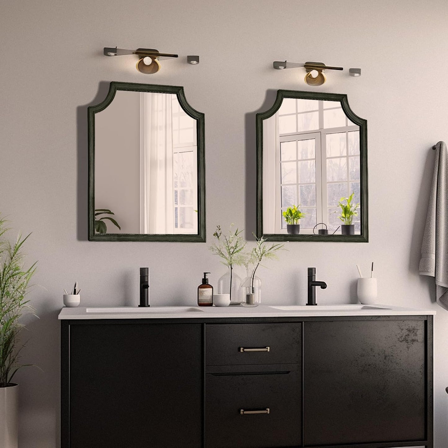WallBeyond Full Length Mirror Wall Mounted 65"x22", Rustic Wooden Frame Floor Mirror, Large Full Body Mirror for Bedroom, Leaning or Hanging Against Wall, Natural
