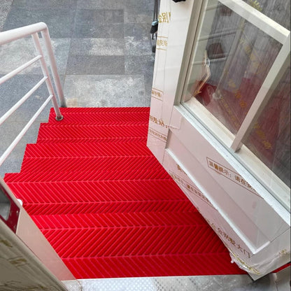 Wear-Resistant Outdoor Anti-Slip Dust Mat, Cleans Shoe Sole Dust, Safe and Secure, Suitable for Outdoor Stair Use(Gray,20 * 90CM)
