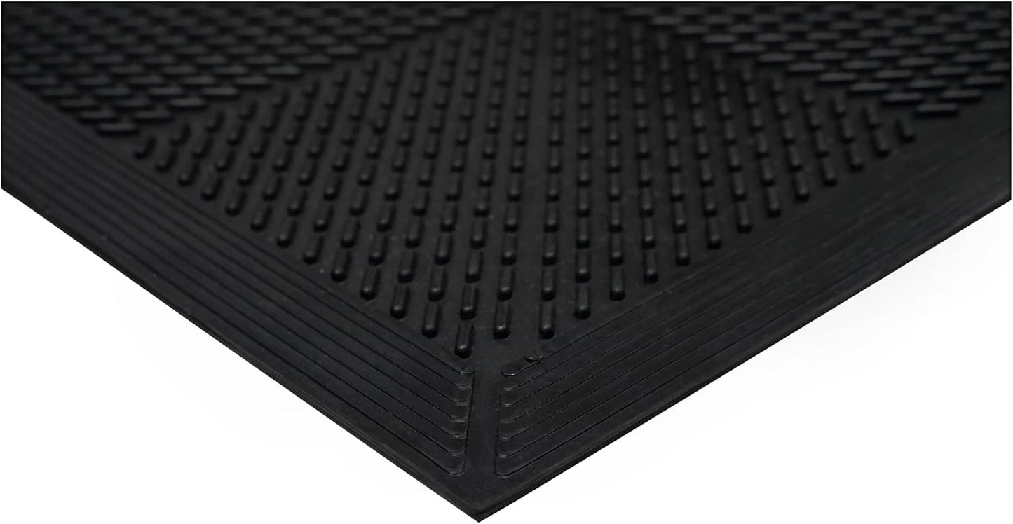 Calloway Mills Diamond Ridge Scraper Mat (24" x 36")