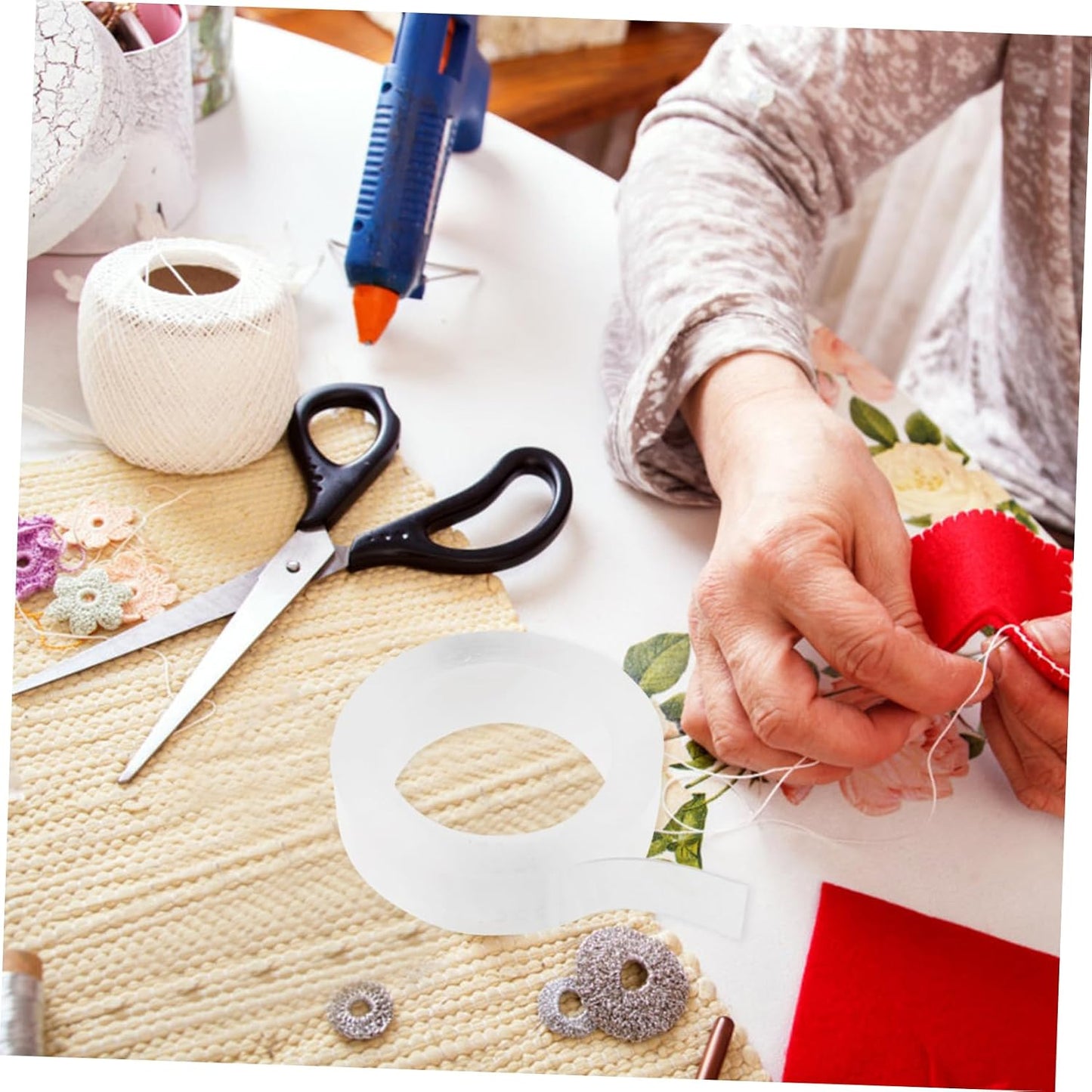 Nano Double-Sided Tape Tape Double Sided Strong Adhesion Removable Mounting