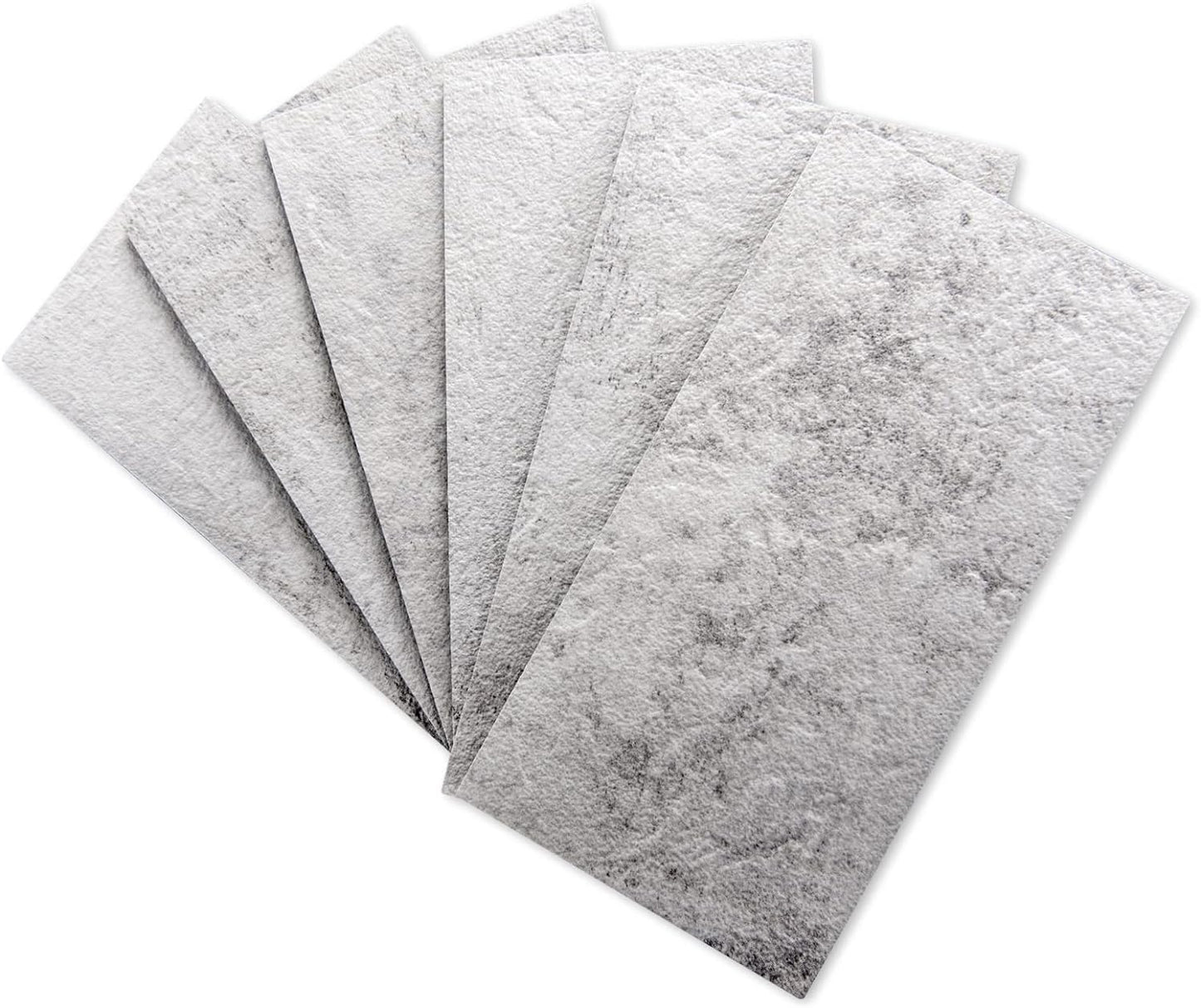Art3d 102-Piece Peel and Stick Wall Tile for Kitchen Backsplash, Bathroom, Fireplace, 3in. × 6in. Stick on Subway Tile, Glossy White