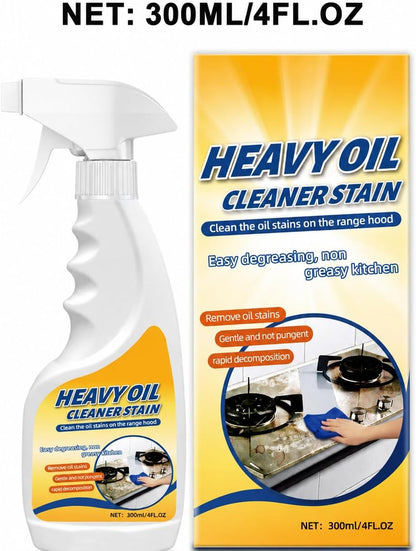 Heavy-Duty Degreaser for Kitchen Heavy Oil Stain Cleaning - Remove Dirt, Grime, and Grease from Oven, Microwave, stove top and other kitchen appliances-10Fl.Oz
