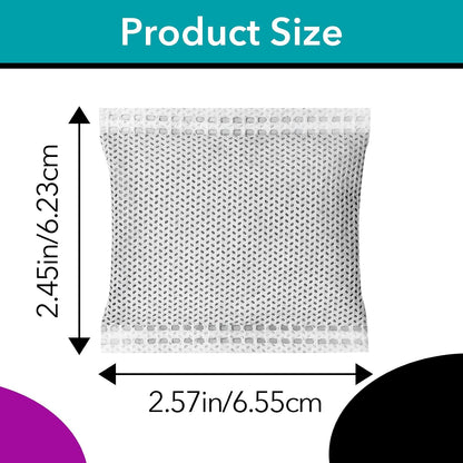 50 Pcs Activated Carbon Odor Eliminator for Hooded Cat Litter Box | Odor Remover Refills, Coconut Shell Charcoal Bags, Pet Odor Control