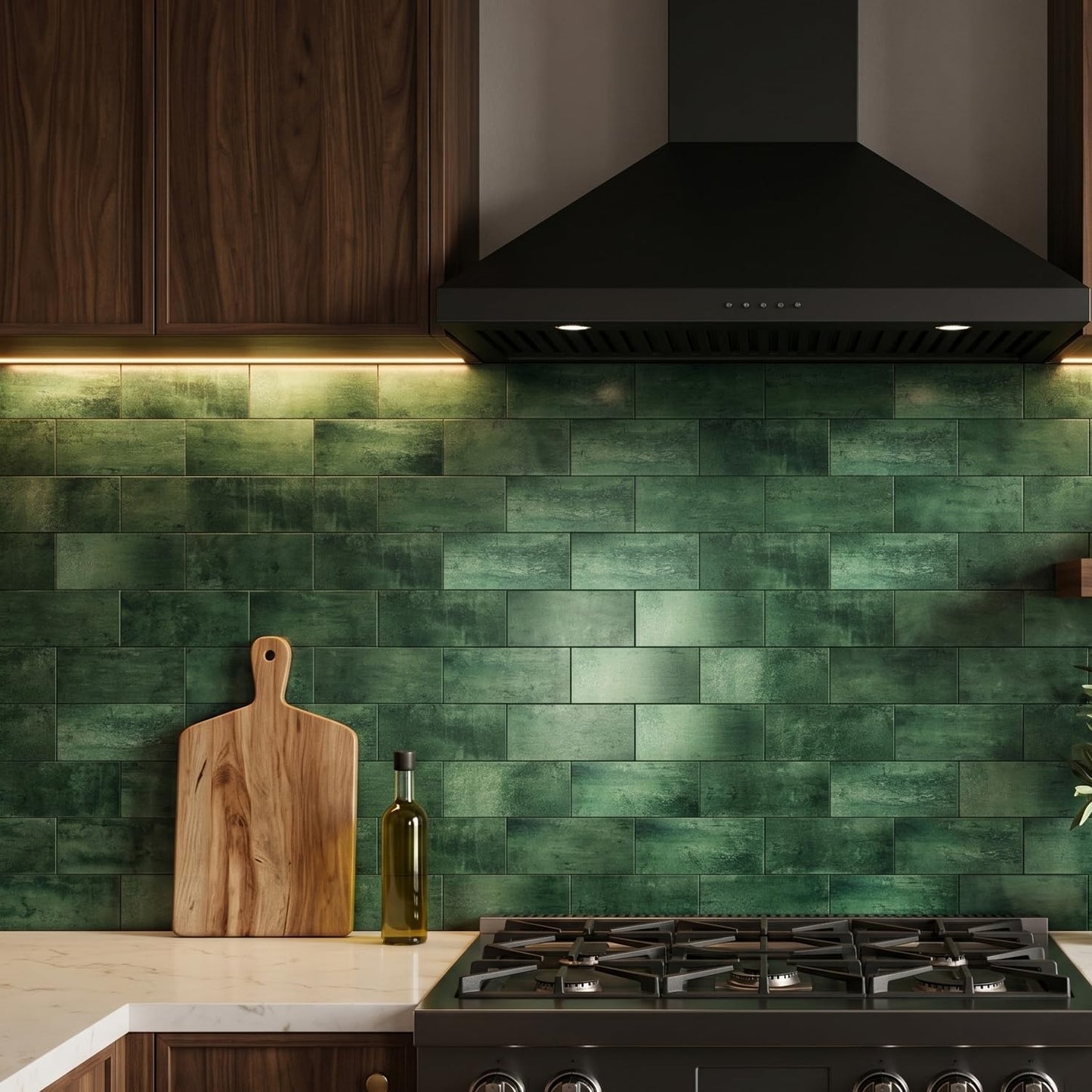 10- Sheet Polished White Peel and Stick Backsplash, 12’’Luxury PVC Ceramic Look Self Stick Subway Tiles, Waterproof Peel and Stick Wall Tiles for Kitchen and Bathrrom