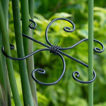 Yohsnor Monstera Plant Stem Support System - 5 Piece Set (5.5x4.7in) | Durable Plant Support Stakes for Climbing Plants & Fishbone Cactus | Ideal Leaf Stabilizer for Indoor Plants & Monstera Care