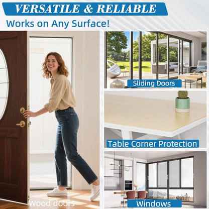 V-Shaped Thin Weather Stripping Door Seal, 19.7FT Small Draft Stopper for Doors, Foam Door Gap Filler, Insulation Winter, Soundproof,Noise-Reducing, Light-Blocking, Weatherproof Tape for Doors