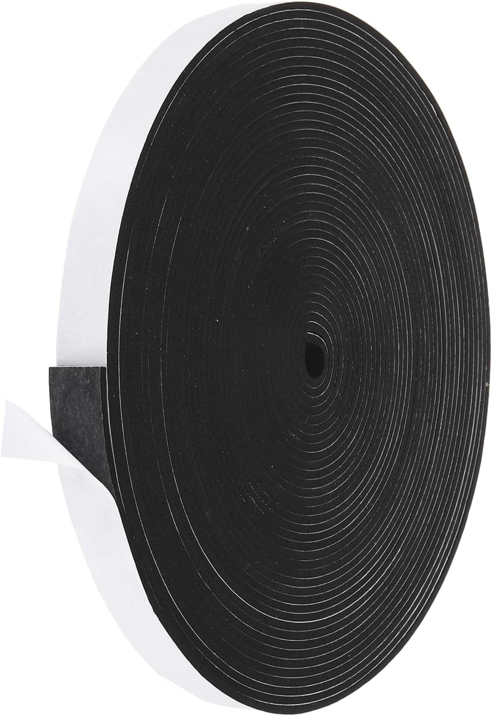 PATIKIL Weather Stripping Door Seal Strip, 3/8 Inch x 1/4 Inch x 32 Ft Self Adhesive Soundproof High Density Foam Tape Insulation for Door Window Air Conditioning, White - Colors B