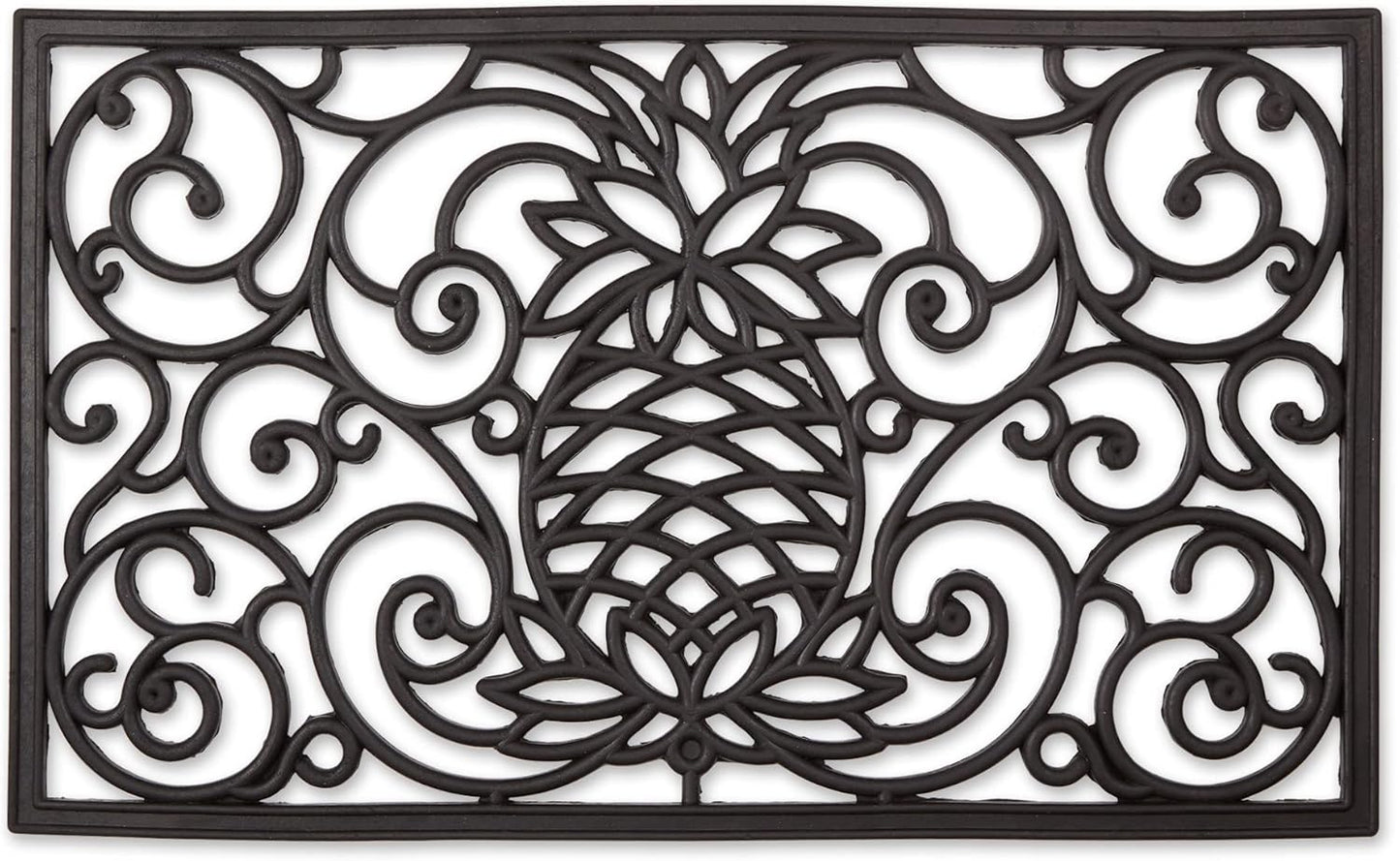 DII Rubber Doormats Collection All Weather, 18x30, Lattice