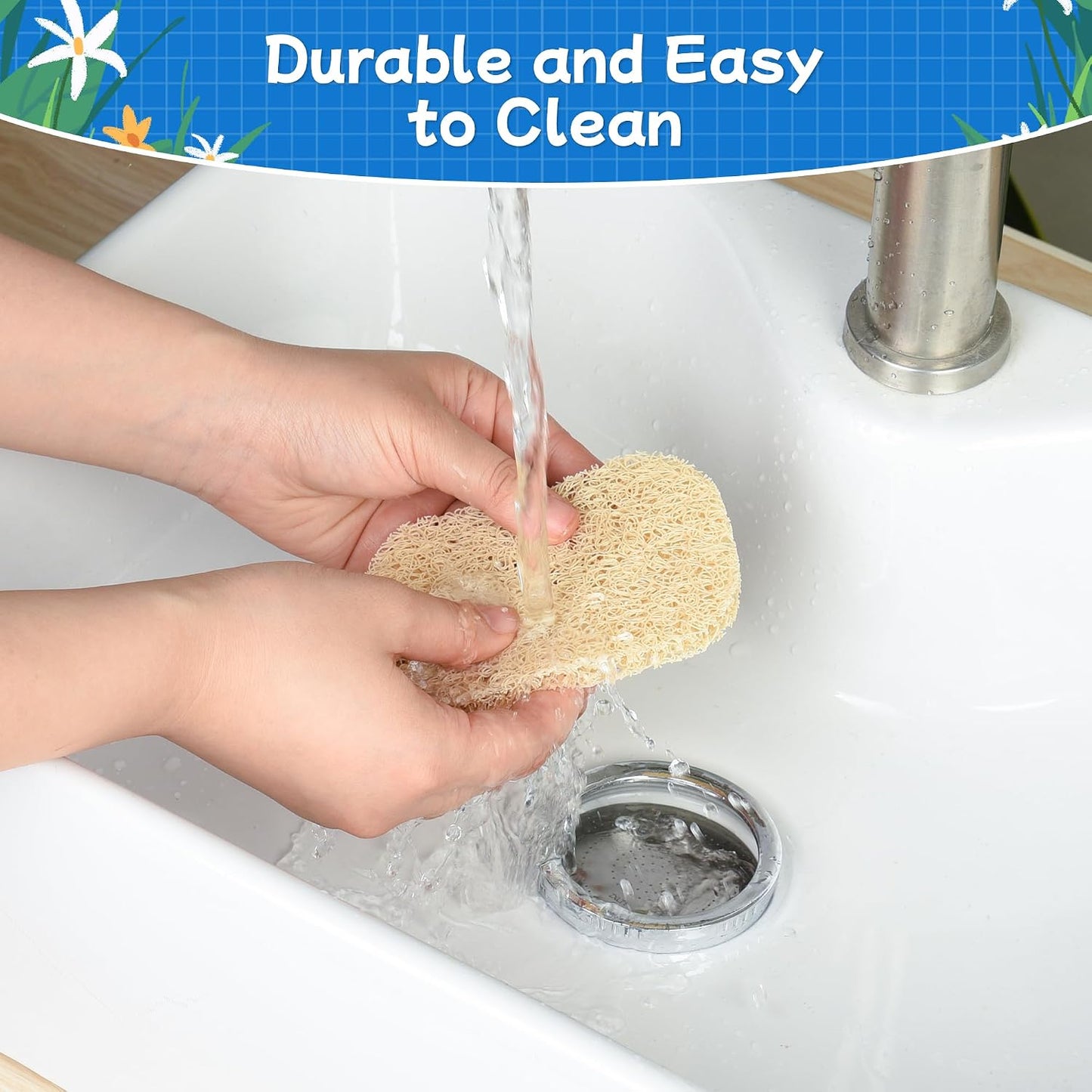 4pcs Soap Lifting Pad for Bar Soap,Beige Non-Slip Soap Saver Pads Self Draining Soap Bars Holder Pads for Kitchen Bathroom Travel Hotel Shower Cleaning Supplies