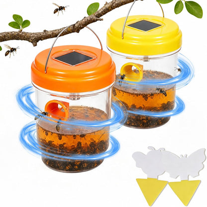 SheeChung [2026 Upgraded] Wasp Traps Outdoor Hanging - 2 Pack