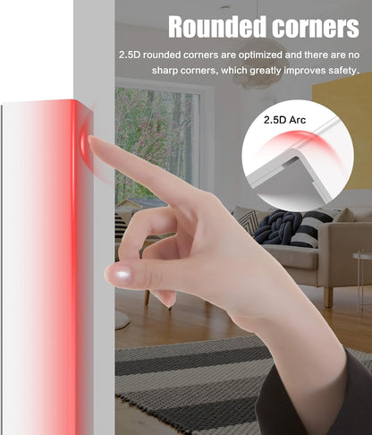 Wall Corner Protector, Walls Edge Protector，Self-Adhesive Wall Corner Guards,PVC Double Side Edge Protector， Furniture Stairs Guard (Gray 2PCS 90cm/35.4in)