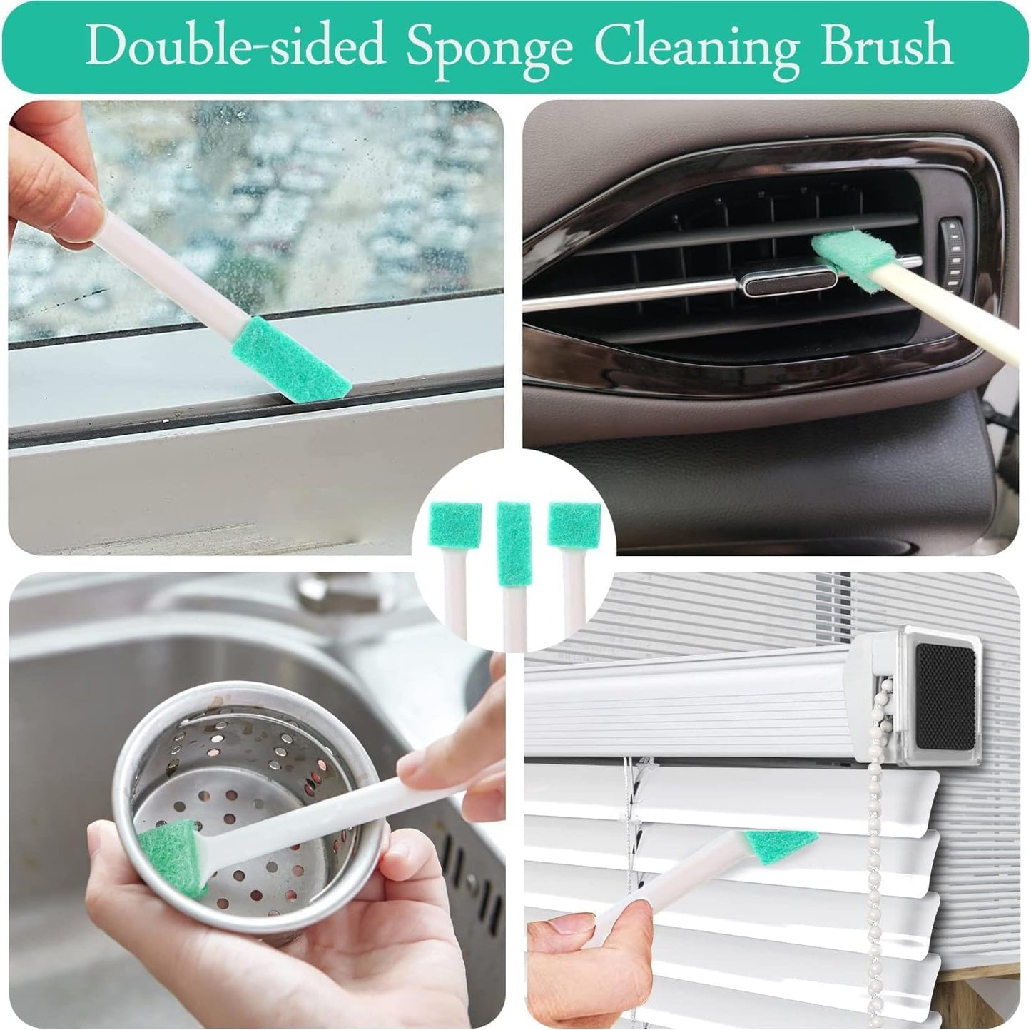 8pcs Small Cleaning Brushes, Deep Detail Crevice Cleaning Tool Set, Tiny Micro Scrub Cleaner for Gap Keyboard Corner, Household Essentials for Kitchen & Bathroom, Gift for New Home