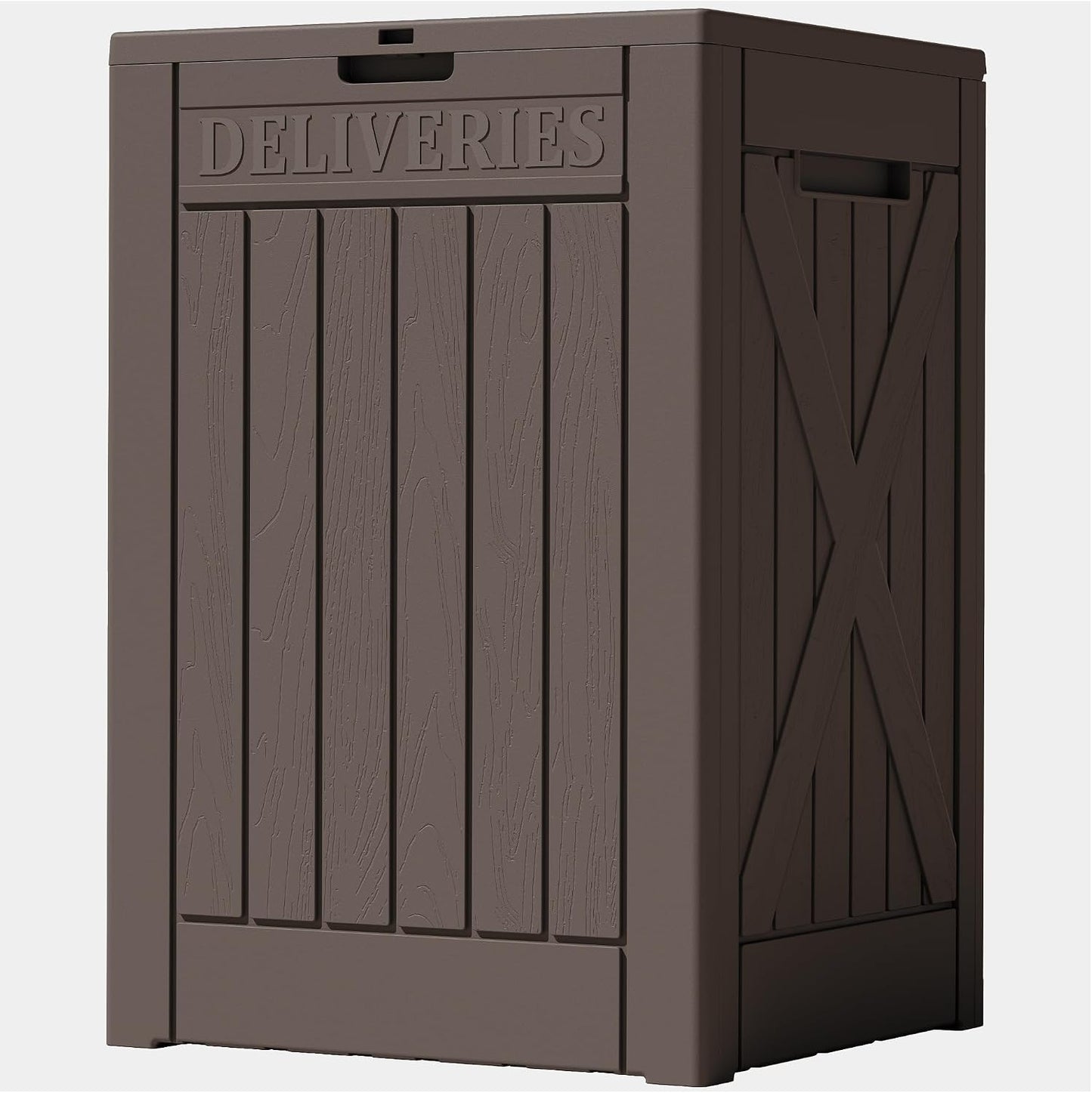 32 Gallon Deck Box Outdoor Indoor Waterproof Storage Box for Patio Furniture, Pool Accessories, Garden Tools, and Cushion Storage, Black