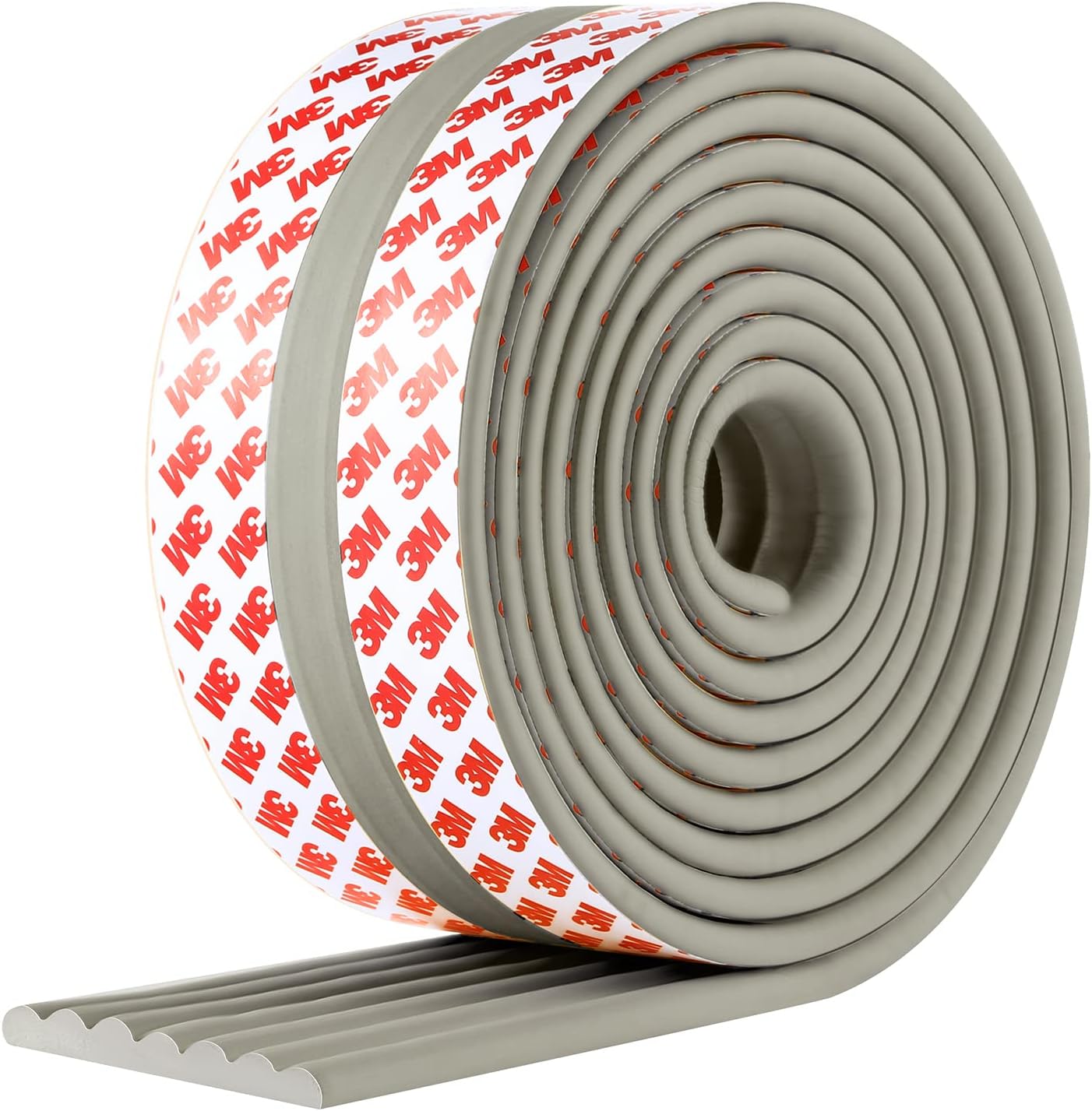 Baby Proofing Edge Corner Protector, 16.4 ft Edge Guards Padding with 3M Adhesive, Extra-Wide Soft Rubber Foam Padding, Furniture,Sharp Edge Safety Corner Edge Bumper Guard-Brown