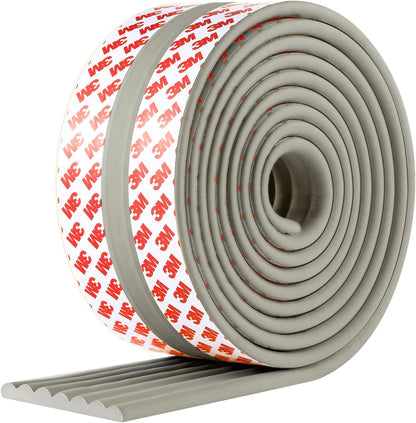 Baby Proofing Edge Corner Protector, 16.4 ft Edge Guards Padding with 3M Adhesive, Extra-Wide Soft Rubber Foam Padding, Furniture,Sharp Edge Safety Corner Edge Bumper Guard-Brown