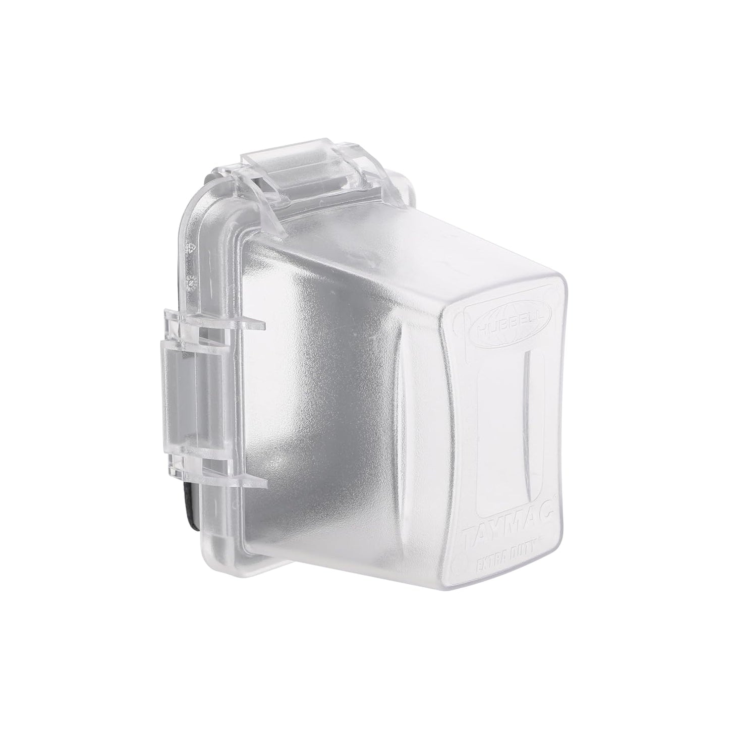 TayMac MM420W Raco 1-Gang Nonmetallic Extra Duty Weatherproof In-Use Horizontal/Vertical 16-in-1 Standard Cover, White, 2.75" Size