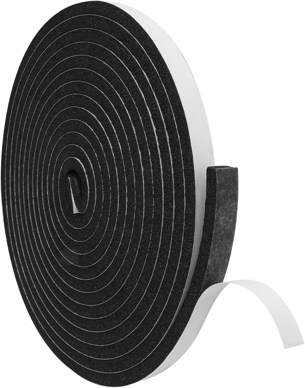 DGSL Foam Insulation Tape, 1/2In x 1/4In x 33Ft Weather Stripping Door Seal Strip for Doors and Windows,Sliding Door,Sound Proof Soundproofing Door Seal,Weatherstrip,Air Conditioning Seal Strip
