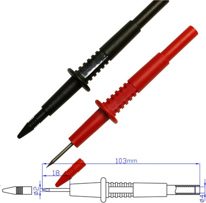 Test Lead Set,4mm Banana Plug (TH-6-KIT)