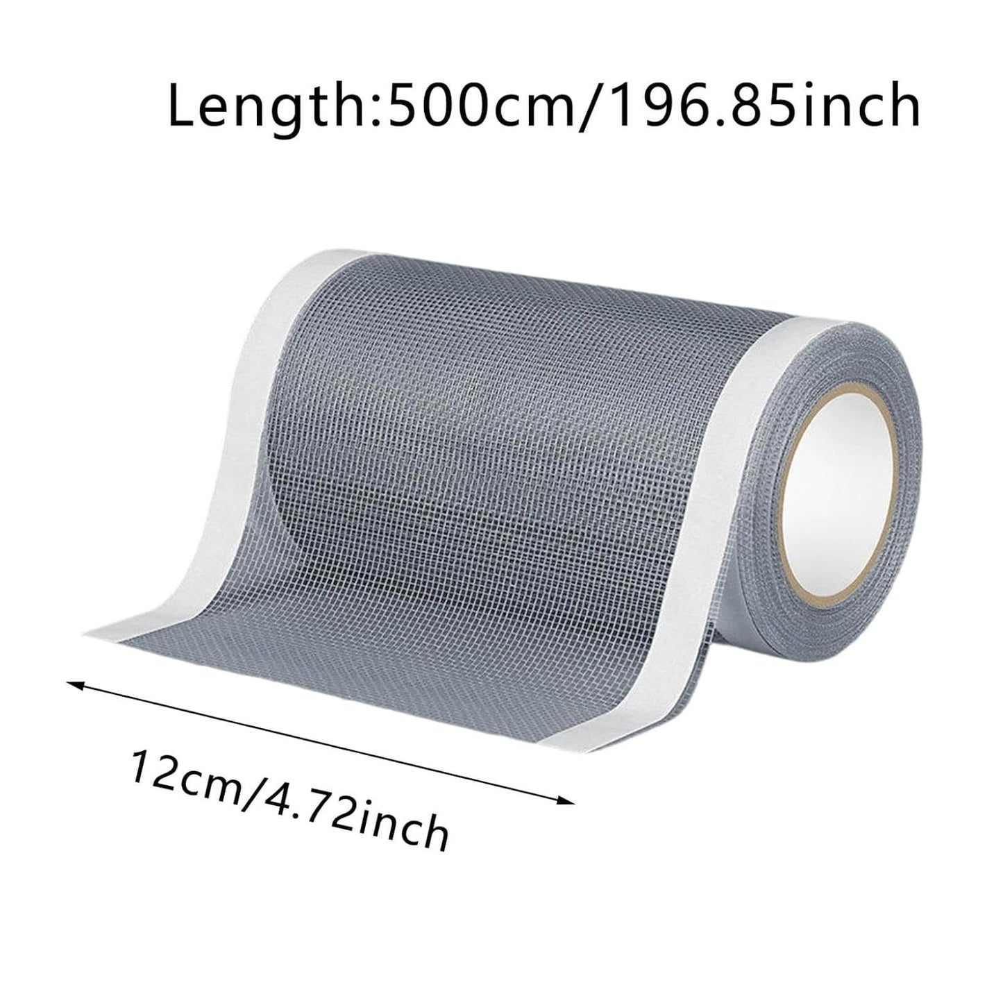 Strong Adhesive Screen Repair Tape, Window Screen Repair Kit, Fiberglass Mesh Screen Repairing Kits for Windows and Door, Self-Adhesive Patch For Doors Windows Household Mesh Repair (1, 2.76" x 1.97")
