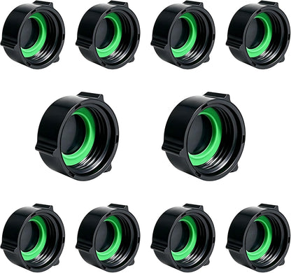 Cuckoo Hose Splitter 2 Way 1/2"Soaker Hose Repair Fittings Kit Irrigation System Connectors Set Adapter 2Pack(Hose Y Splitter)