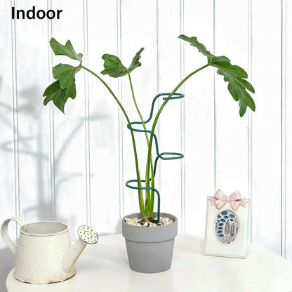 3PCS Indoor Plant Support – Durable Metal Garden Stakes for Monstera, Flowers & Herbs – 12.6 Inch Trellis for Indoor & Outdoor Plants, Easy-to-Use Support Structures