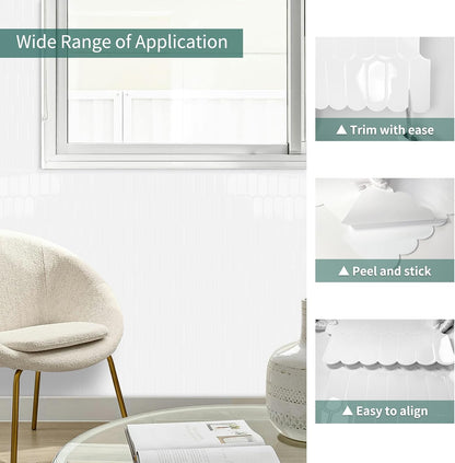 10-Sheet Upgraded Thicker Peel and Stick Kitchen Backsplash Tiles | Waterproof Self-Adhesive Vinyl Wall Tile Stick on Backsplash for Kitchen,Bathroom,Fireplace and RV(Sage Green,12"×12")
