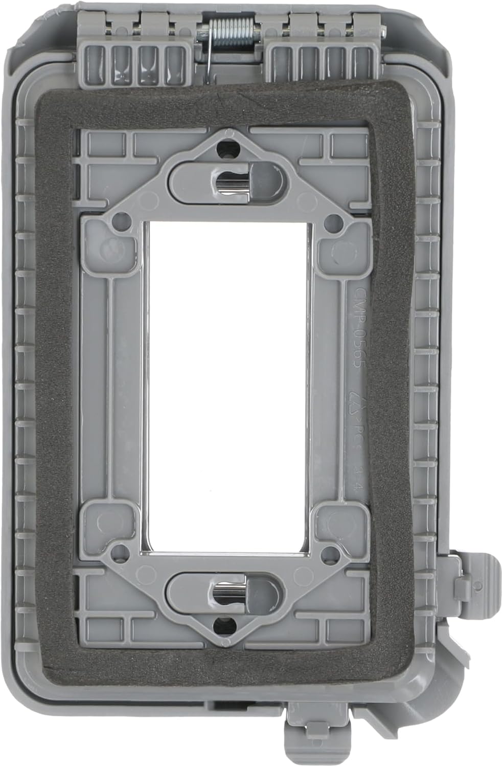 TAYMAC ML500W Single-Gang Mount 16-in-1 Flat Nonmetallic Weatherproof Vertical/Horizontal, 1-Pack, White