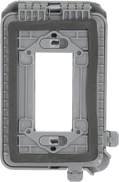TAYMAC ML500W Single-Gang Mount 16-in-1 Flat Nonmetallic Weatherproof Vertical/Horizontal, 1-Pack, White