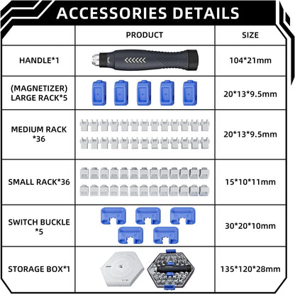 Precision Ratchet Screwdriver Set, JAKEMY 69 in 1 Household Screwdriver Home Repair Tool Kit, Disassemble Magnetic Rotating Ratchet Screwdriver Kit for Furniture/Car/Computer/Electronics Maintenance