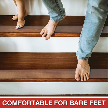 Clear Anti Slip Tape, 2 Inch × 50 Feet Waterproof Grip Tape, Strong Traction Safety Tape for Stairs, Outdoor/Indoor Use (Transparent)