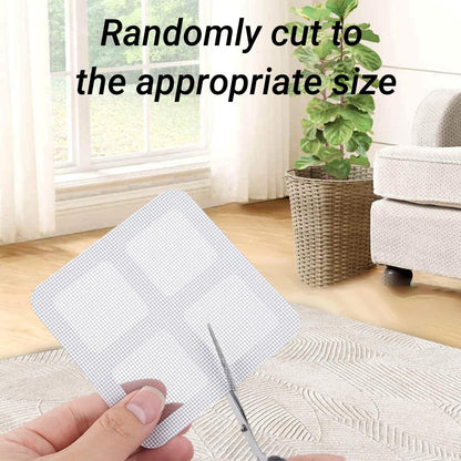 10 Pcs Self-Adhesive Window Screen Repair Kit - Fiberglass Mesh, 3 Sizes for Quick Fix