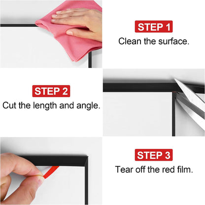 ToLanbbt Rubber Edge Trim U Channel, 1/16" Self Adhesive Sheet Metal Edge Guard Protector, EPDM Seal Strip for Car Doors, Steel Plates, Glass, Hatches, Table Corners, Fit 1/16"(1.6mm), 10Ft, Clear