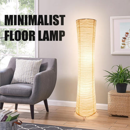 44 Inch Paper Floor Lamp, Floor Lamps for Living Room, Paper Standing Lamp, Room Decoration Festival Lantern Light for Bedroom Living Room Kids Dorm Coffee