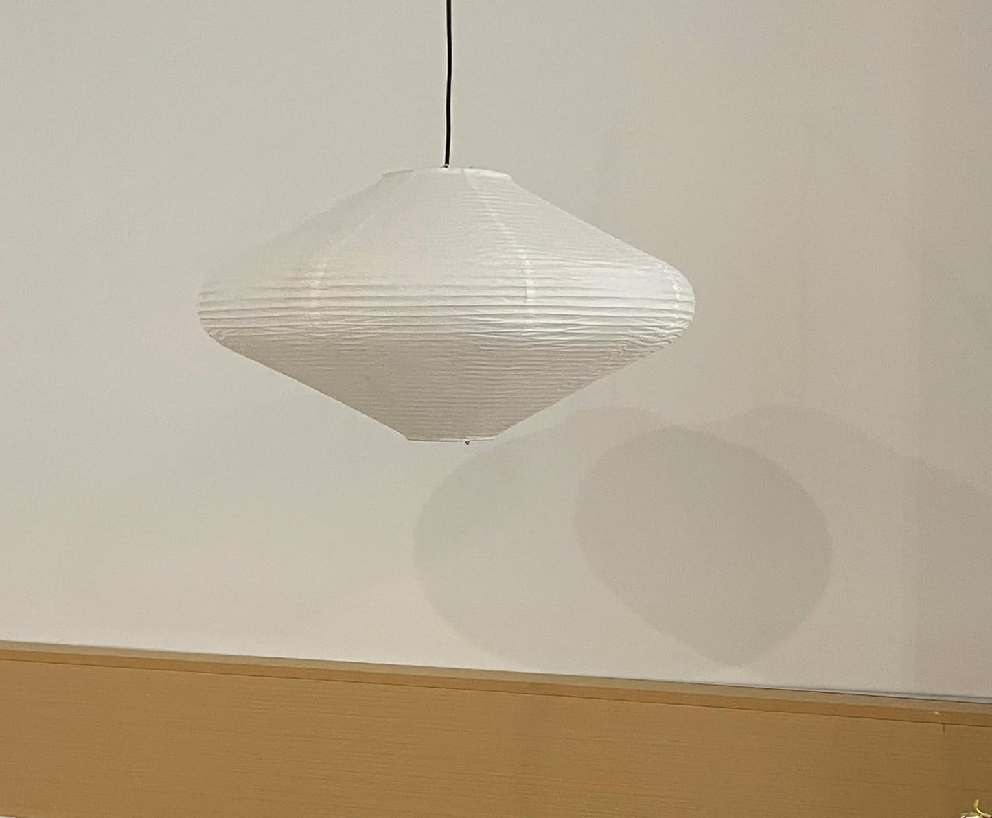 19.69" Pendant Paper Lantern Lamps, (50cm) Rice Hanging Light Shades,Minimalist Ceiling Large White Rice Paper Lamp Shade,Ceiling Chinese Lanterns,Japanese Decor