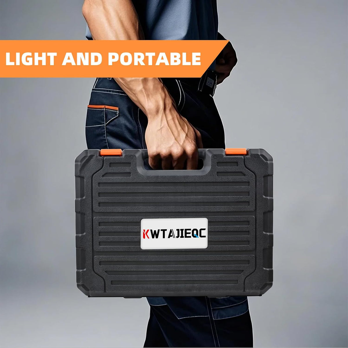 Tool Kit Basic Home Repair Tool Set,General Household Tool Kit with Plastic Tool box,Perfect for Outdoor working,Office & College Dorm.Tools mainly include hand saw,wrench,hammer,Screwdriver