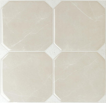 SMART TILES Peel and Stick Backsplash - 5 Sheets of 7,75" x 7,75" - 3D Adhesive Peel and Stick Tile Backsplash for Kitchen, Bathroom, Wall Tile, Checkered