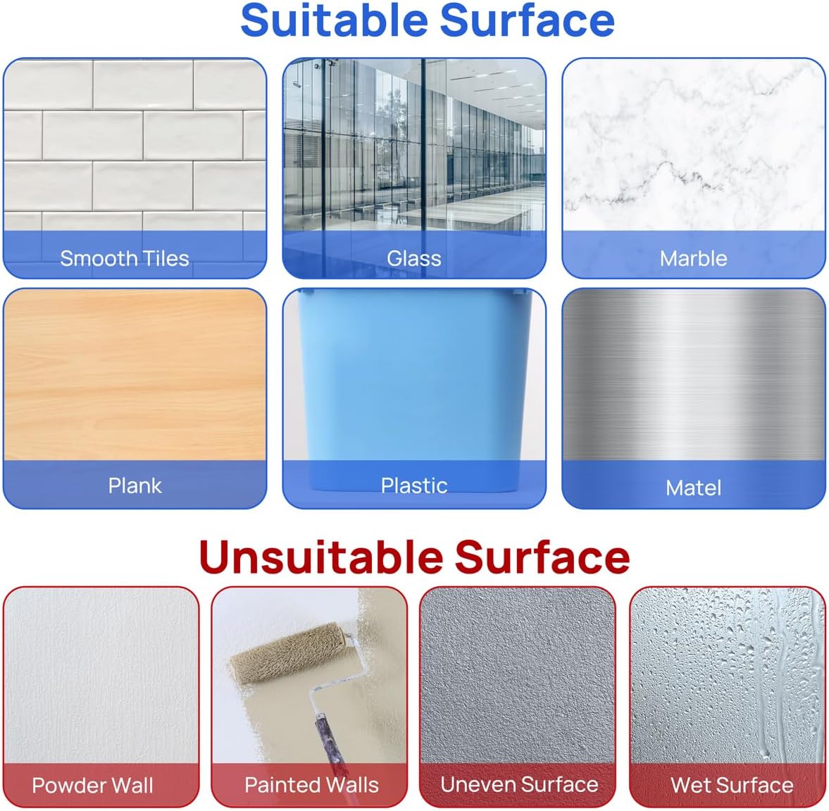 30-Piece Double-Sided Adhesive Wall Hooks - 15LB Max Heavy Duty, Clean, Waterproof Utility Hooks for Bathroom, Kitchen, Picture Hanging