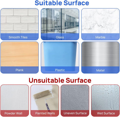 30-Piece Double-Sided Adhesive Wall Hooks - 15LB Max Heavy Duty, Clean, Waterproof Utility Hooks for Bathroom, Kitchen, Picture Hanging