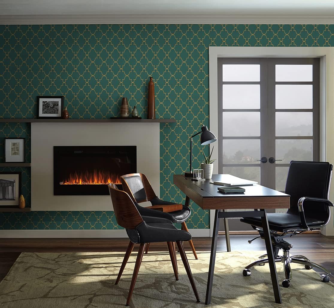 Modern Peel and Stick Wallpaper 17.3" x 78.7" Self Adhesive Wallpaper Textured Neutral Stripe Contact Paper Removable Vinyl Wall Paper for Living Room Bedroom Accent Wall Modern Minimalist Wall Decor